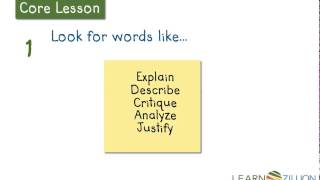 3 Analyze a writing prompt to determine the purpose of the essay