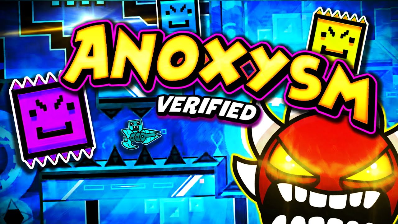 [Geometry Dash] Anoxysm 100% by Lemons (EXTREME DEMON)