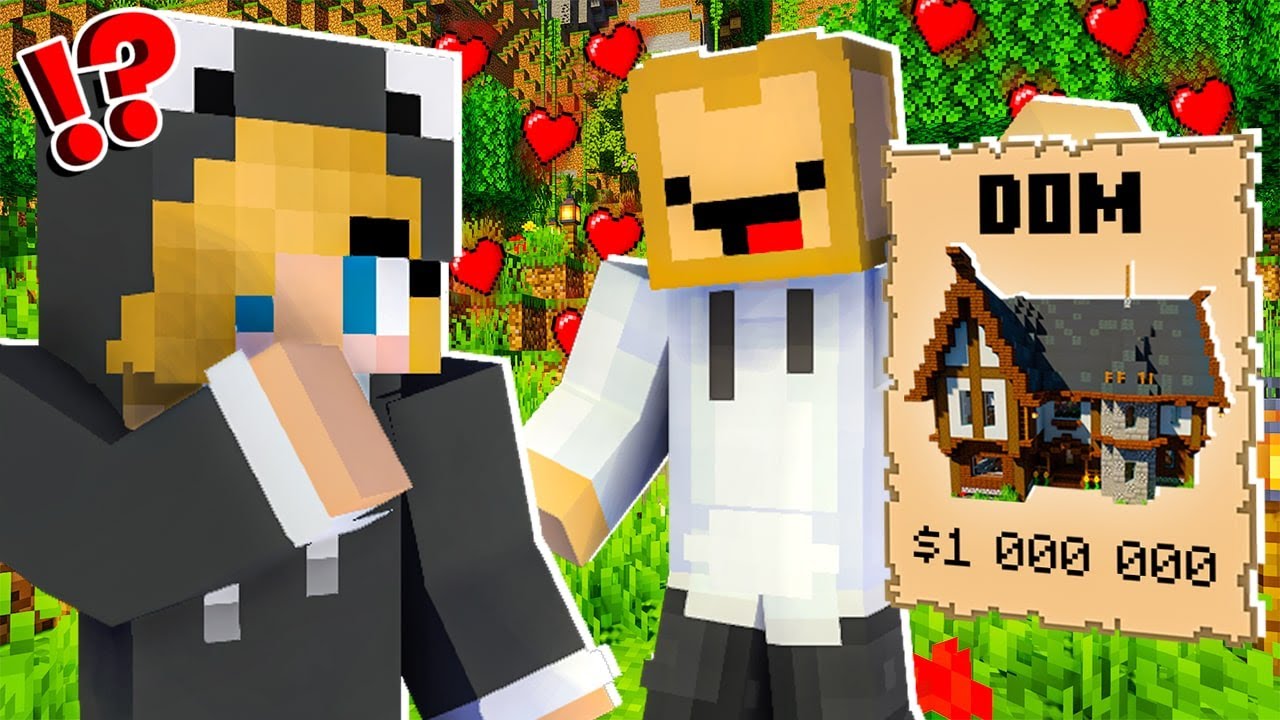 Kupiłem MOJEJ BYŁEJ DZIEWCZYNIE MIEJSCE NA DOM w Minecraft!