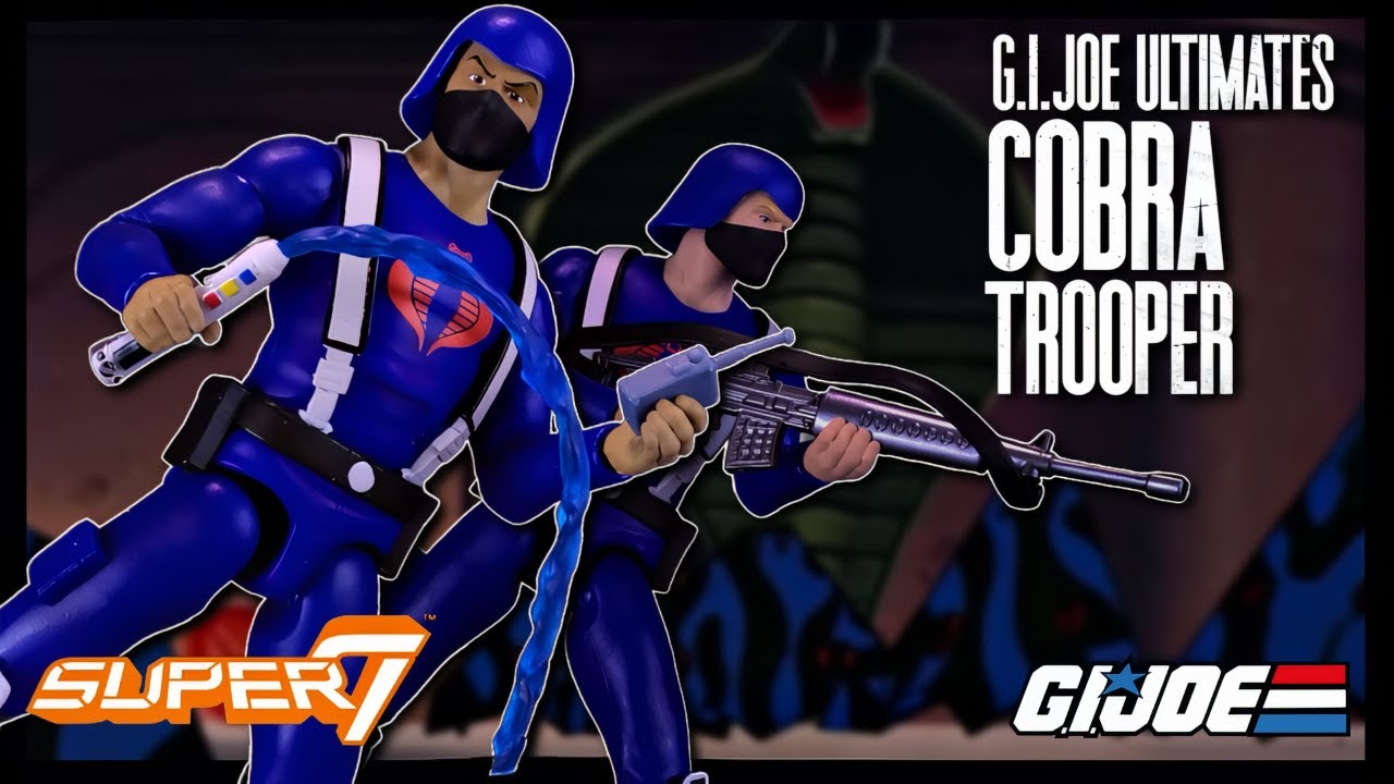 Super7 G.I.JOE Ultimates Cobra Trooper Figure | @TheReviewSpot