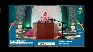 NPP - 095. Siti Nuraini salisah. Gol. Tilawah Remaja, MTQ Prov Jabar 2022.