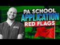 Pa school application red flags 