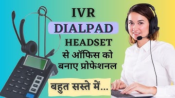 IVR Machine Headphone Dial Pad | telephone with headphone set | IVR Machine telephone | IVR System