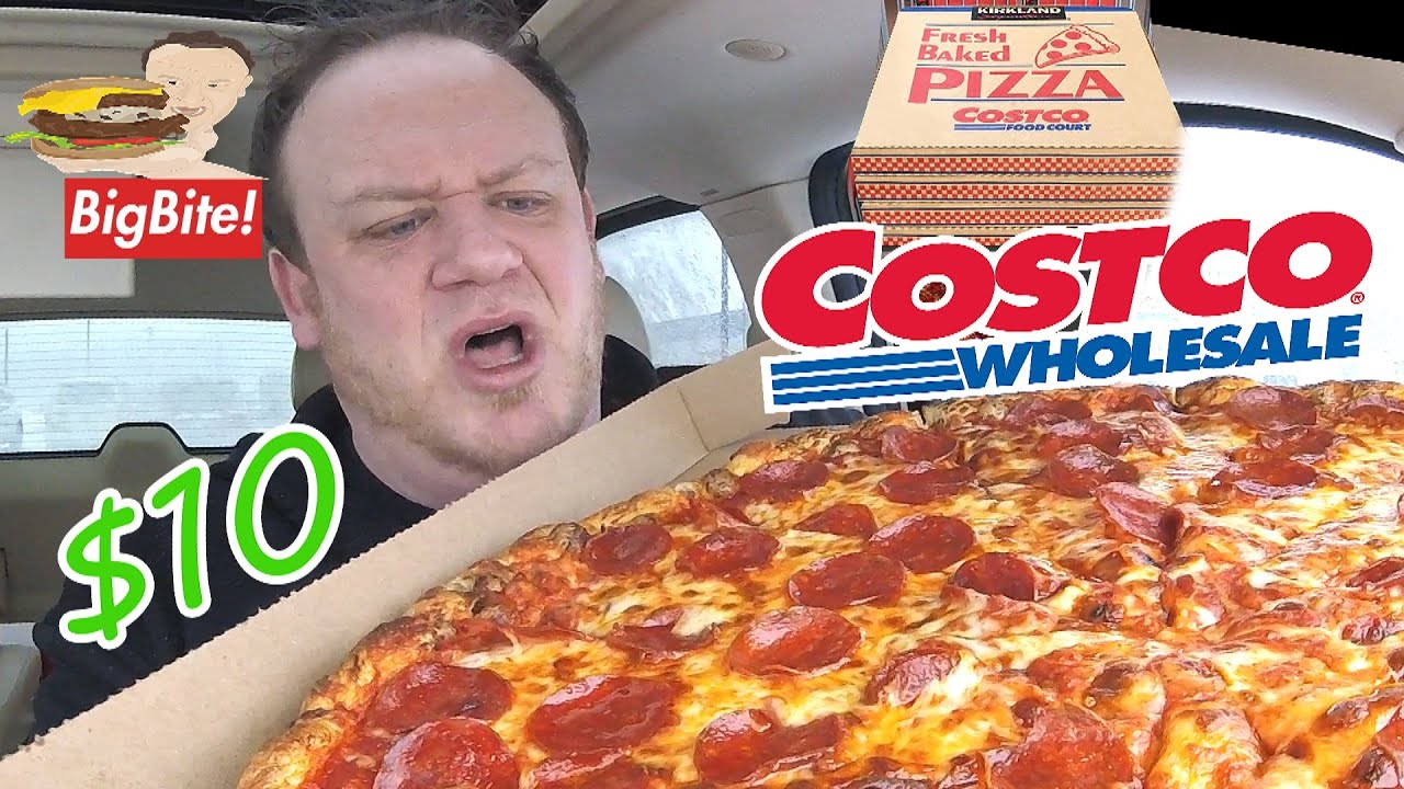 Costco 10 Pepperoni Food Court Pizza Food Review Youtube