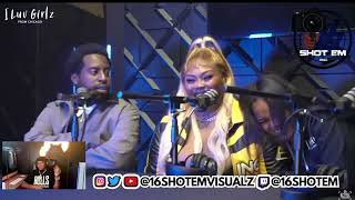 KB Nene & Amari Blaze Almost Fight Mid Podcast #16ShotEmReacts