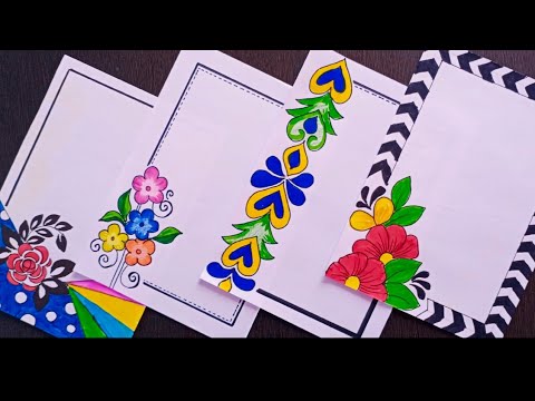 4 Front Page Design For Project /Assignment Front Page Design /Project ...