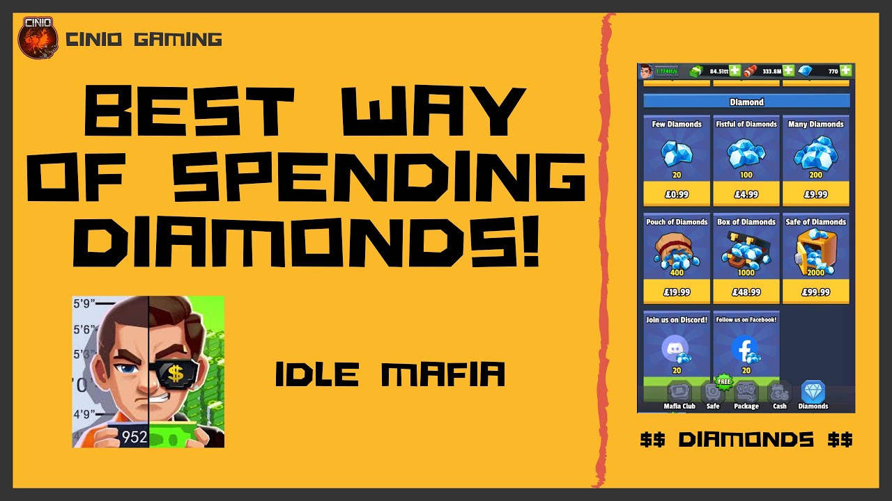 #8 Idle Mafia - Best way of spending diamonds • June 2020