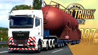 ИСПЫТАНИЯ ТЯЖЕЛОВЕСОМ НОВОГО MAN TG3 TGX - Euro Truck Simulator 2 (1.47.2.1s) [#337]