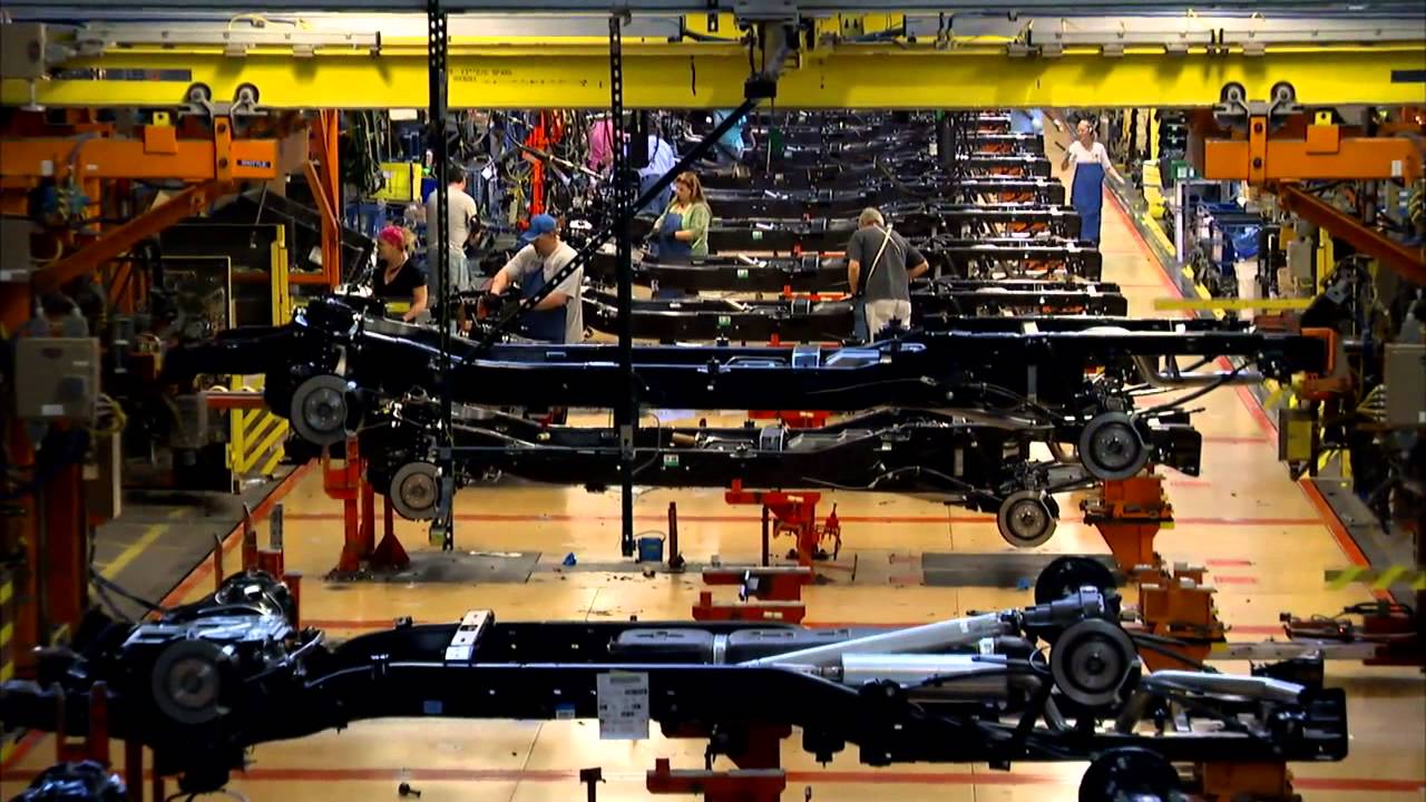 Ford F-Series production at the Dearborn Truck Plant