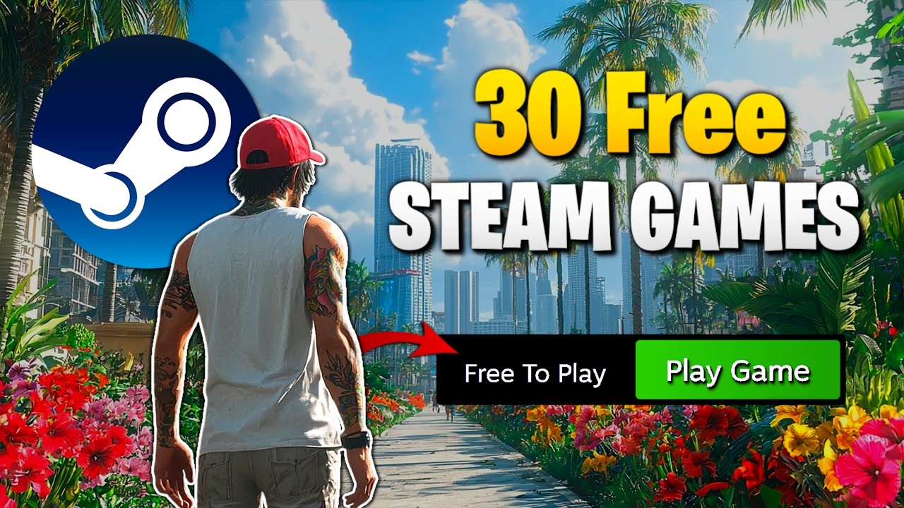 30 Free Steam Games You Can Play Right Now 🔥 - YouTube