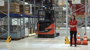 Automatisierter Schubmaststapler – 2. Generation des R-Matic | Linde Material Handling