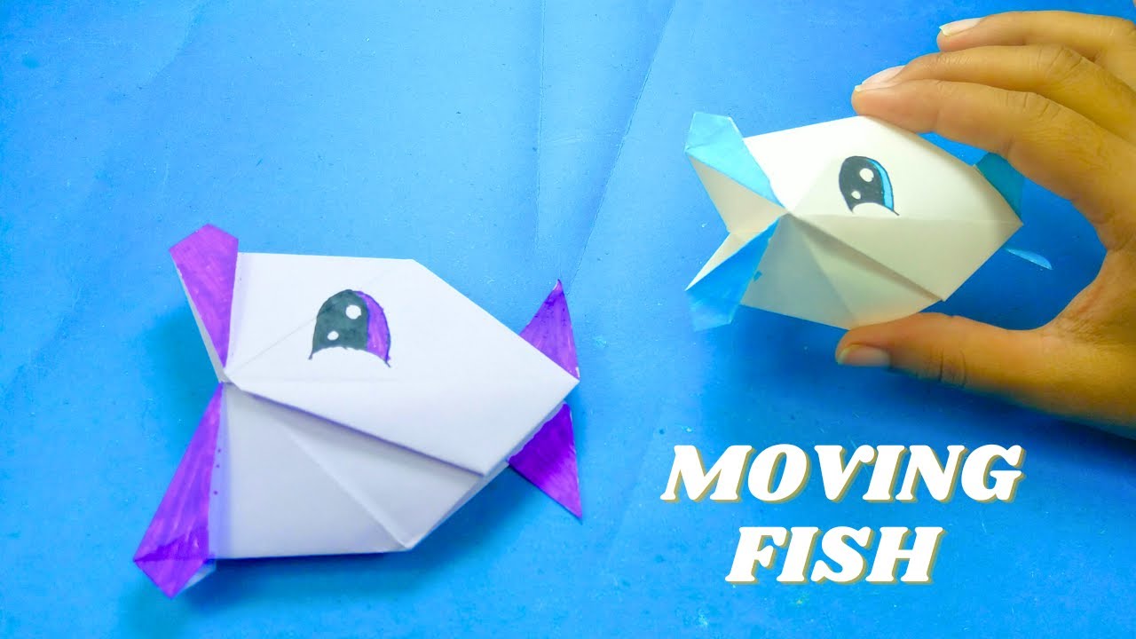 Level Up Your Origami Skills with a MindBlowing 3D Paper Fish! YouTube