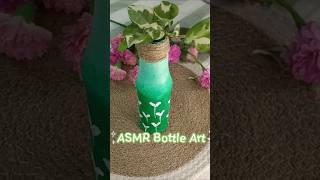 DIY Bottle Decor Art 🧴✨ | Best Waste Bottle Craft Idea #Shorts #DIY