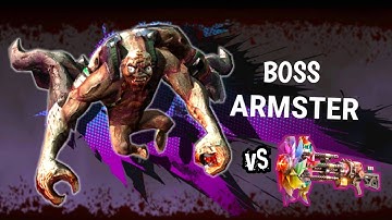 Dead Target Armster Boss vs Pinwheel Cracker