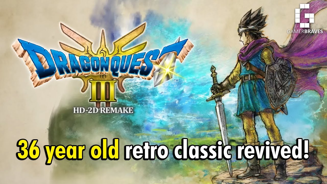 JRPG fans MUST TRY this 36 year old gem! | Dragon Quest III HD-2D ...
