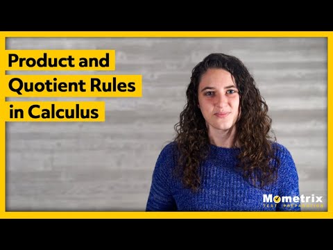 Product and Quotient Rules in Calculus - YouTube