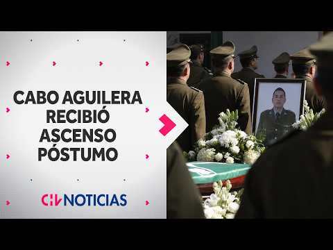Posthumous promotion of Corporal Cristopher Aguilera to Sergeant Major confirmed - CHV Noticias