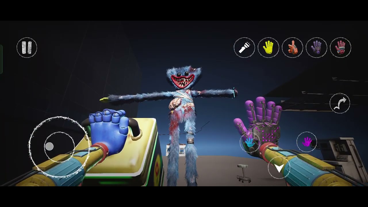 Basic mechanics test Poppy Playtime chapter 5 Godot Engine