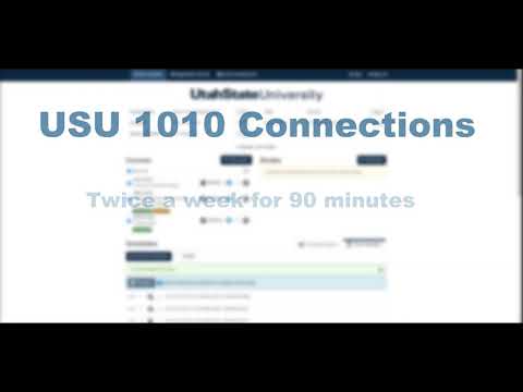 Register for USU 1010 Connections Spring 2022