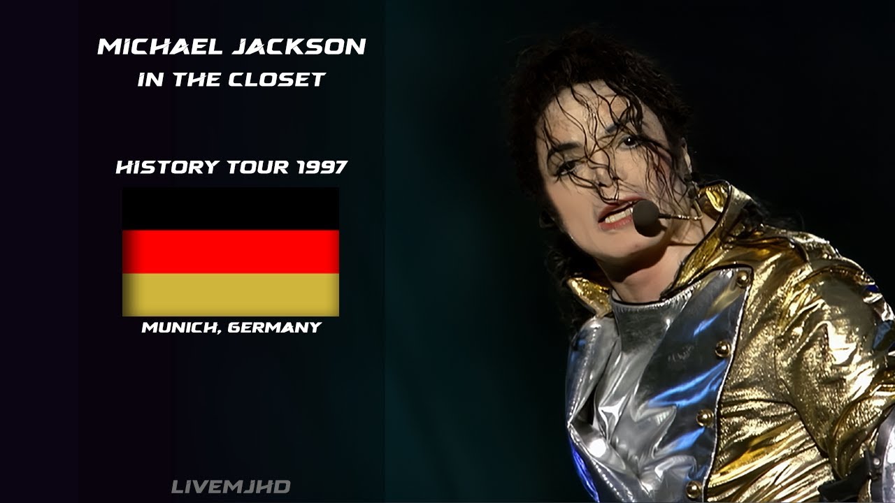Michael Jackson - In The Closet - Live Munich 1997 (2025 4k