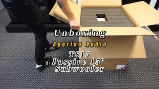 Unboxing-Aperionaudio Theatrus Ts15 Pive 15 Subwoofer
