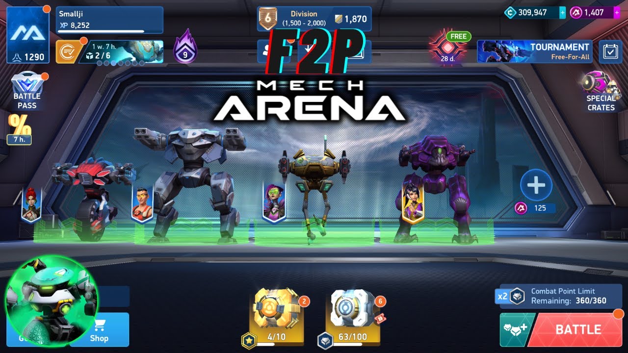 Smallji Grind continues  - Mech Arena Live [English/Spanish]