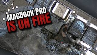 MacBook Pro A2485 M1 Pro CAUGHT ON FIRE | Data Recovery