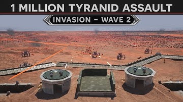 1,000,000 Tyranid Assault - True Size of a Tyranid Invasion (Part 2) 3D Documentary