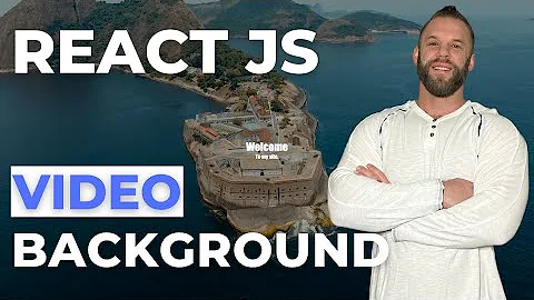 How to Create a Video Background Component in React JS - With a Background Overlay