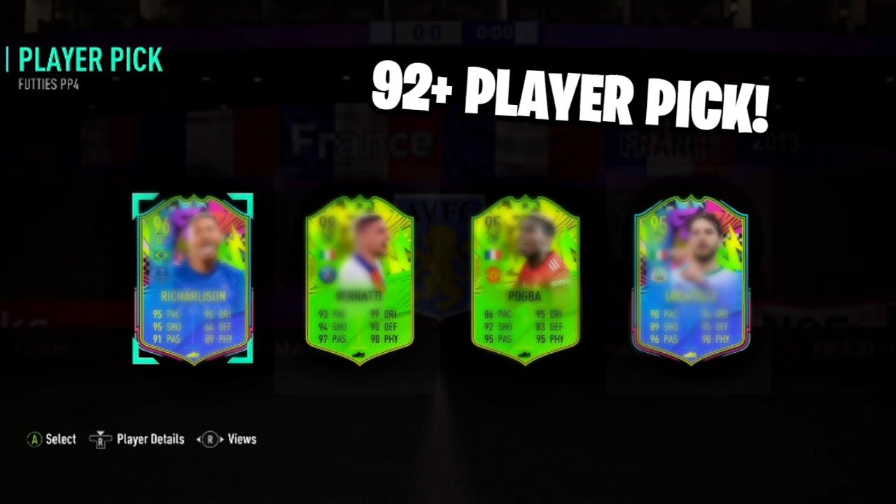 OPENING MY FUTTIES 92+ PLAYER PICK! 