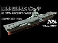 US Navy Aircraft Carrier USS Essex CV-9 Trumpeter 1/700