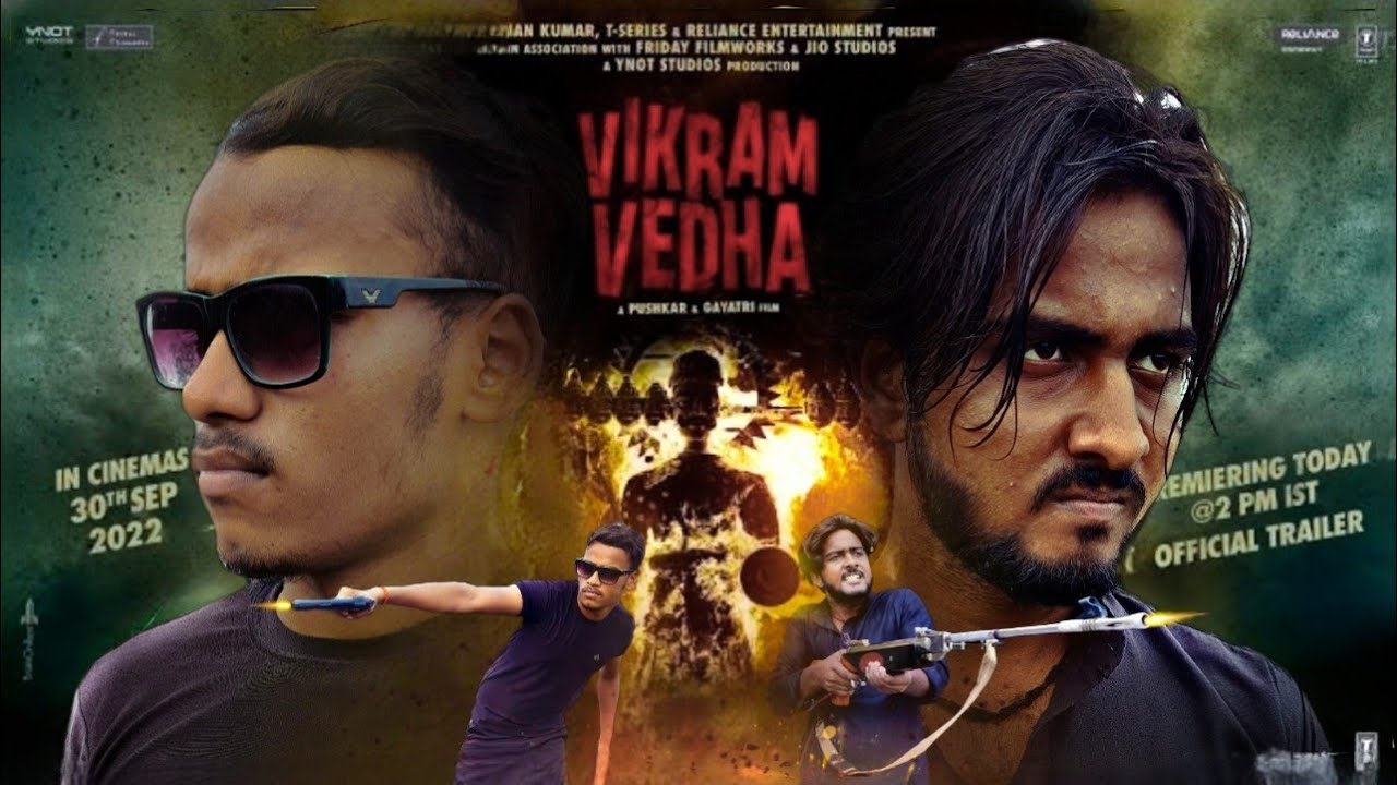 Vikram Vedha Trailor Spoof🔥 ll Best Action Spoof😎 ll  Hindi Dubbed Video