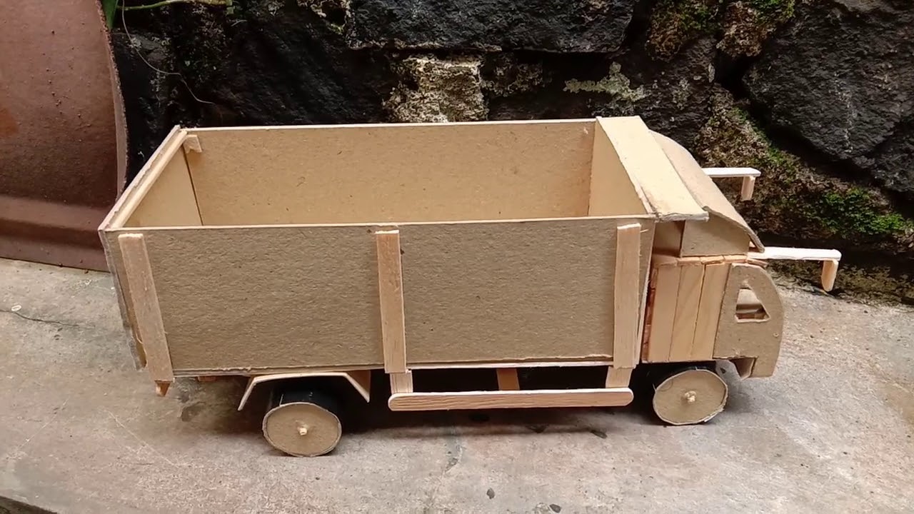  Miniatur truk gandeng  stik es krim YouTube