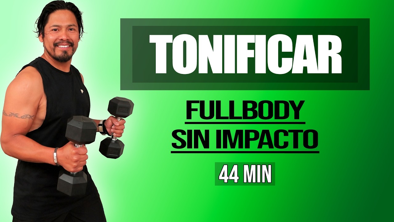 40 Minutos de Tonificación al Ritmo de la Música | FUERZA Sin Saltos | Siéntete Joven