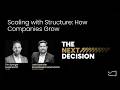 Scaling with Structure: How Companies Actually Grow | Tim Springer & Jarie Bolander