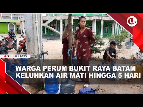 AIR MATI LIMA HARI, WARGA ANTRE AIR DI SUMUR BOR MASJID | U-NEWS