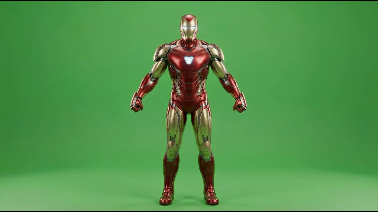 IRON MAN Green Screen 