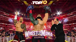 wwe Wrestlemania 39 top 10 moments ||wr3d 2k23||