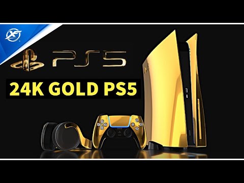 24K Gold Sony Playstation 5 - Reveal Trailer