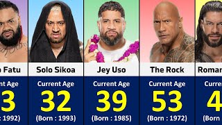 Age of WWE Anoa'i Family Wrestlers in 2025 : Age Revealed!!