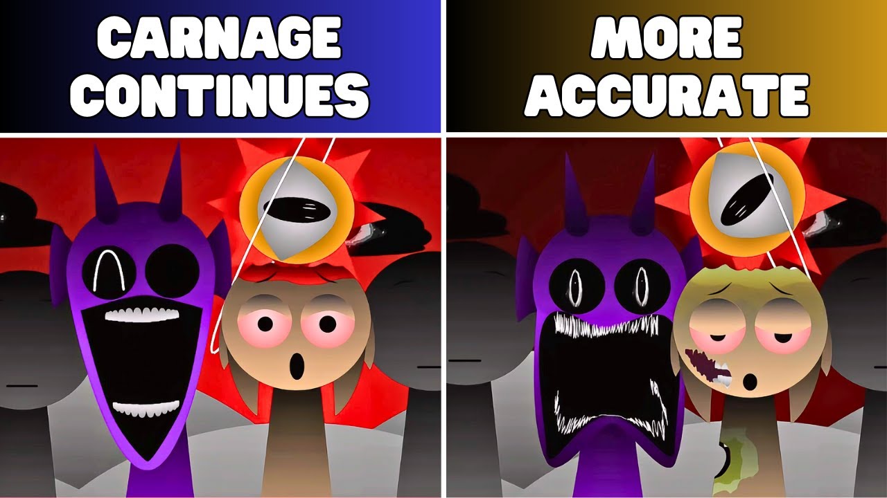Incredibox Sprunki Phase 3 The Carnage Continues — Original VS