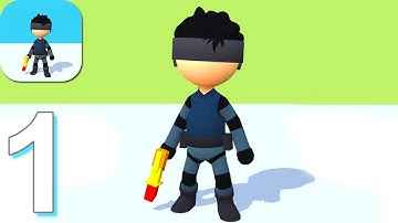 Sniper Runner - Gameplay Walkthrough Part 1 Levels 1-30 (Android, iOS)