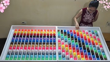 Satisfying ASMR 🎧 | Relaxing Puzzle Game 🧠 | Color Ball Sorting Fun 🌈