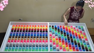 Satisfying ASMR 🎧 | Relaxing Puzzle Game 🧠 | Color Ball Sorting Fun 🌈