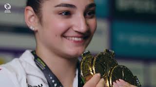 2024 Women's Artistic Europeans - Interview Manila ESPOSITO (ITA) after beam and floor victory