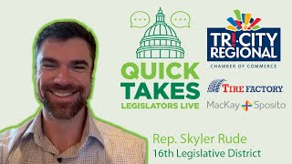 Quick Takes - Legislators Live with Rep. Skyler Rude (16th LD)
