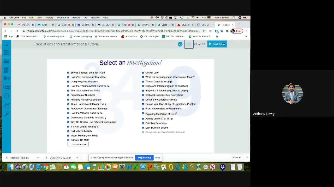 How to reset Mastery Test on Edmentum YouTube