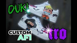 Custom Sneakers Duki & Cro