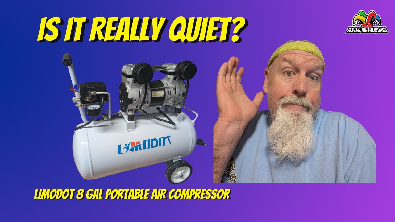 Limodot 8-Gal Quiet Air Compressor Review: Whisper-Quiet Operation!