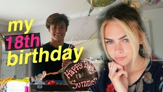 DAY IN MY LIFE #3//MY EIGHTEENTH BIRTHDAY :) | Summer Mckeen